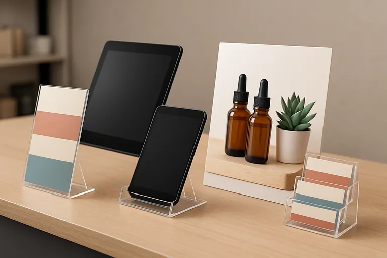 Balieen tafeldisplays voor beperkte ruimte