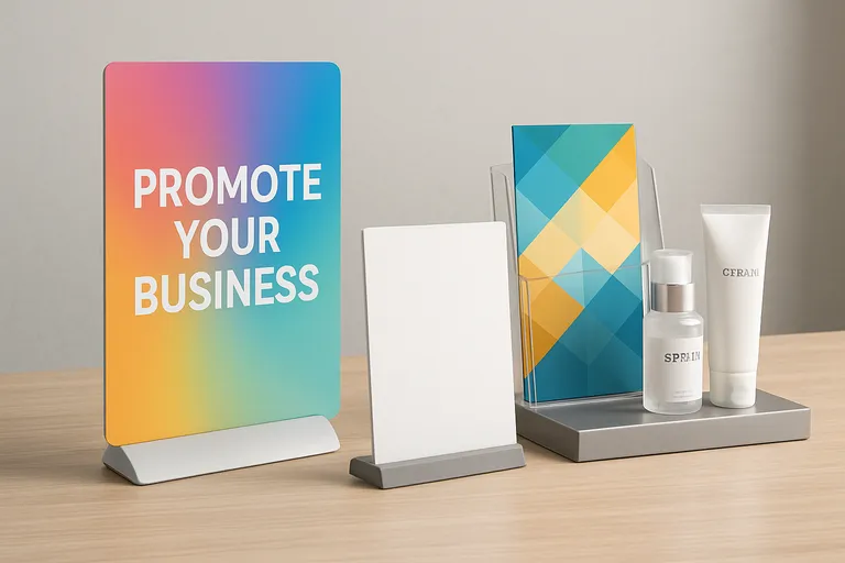 Balieen tafeldisplays voor beperkte ruimte