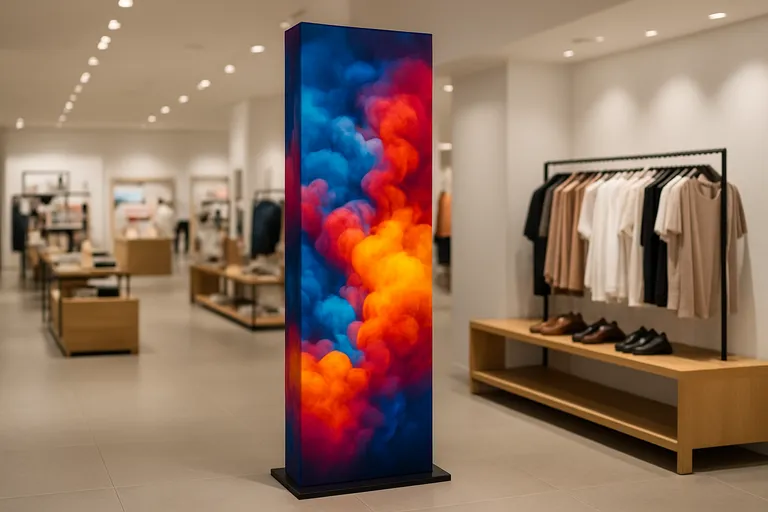 Totemdisplays voor opvallende presentaties